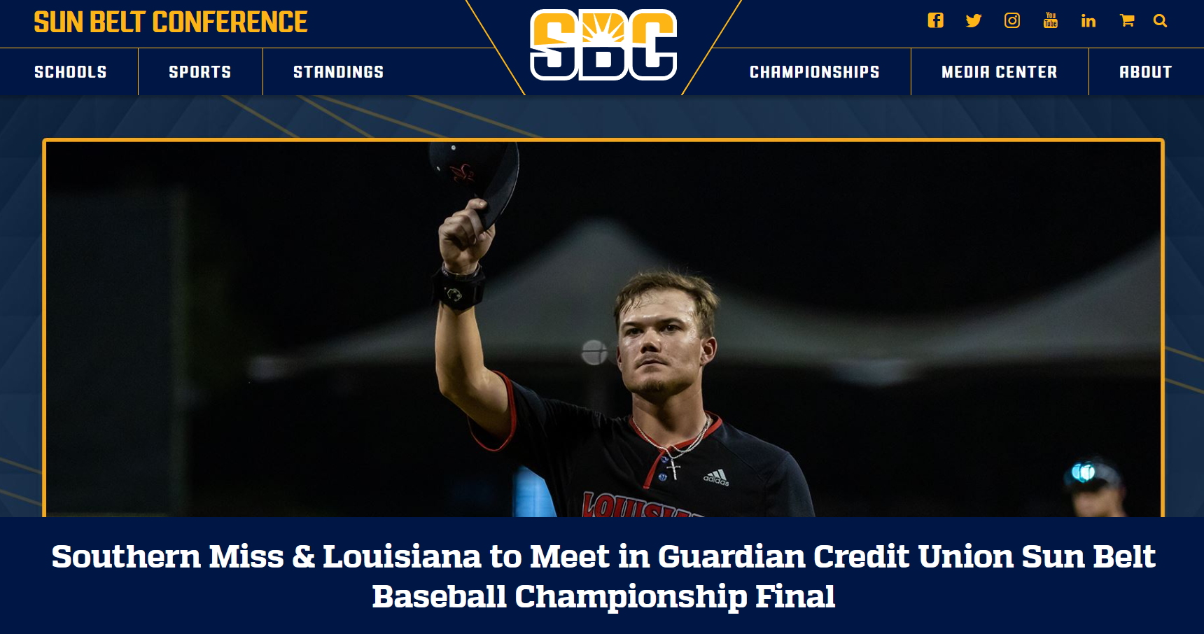 Name:  SBC Championship Saturday v Coastal Carolina Double Header Cajuns Win Both.png
Views: 595
Size:  1.01 MB