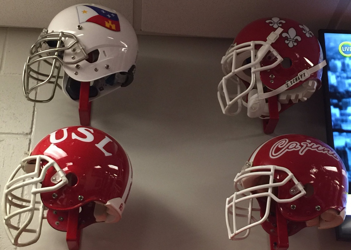 Name:  Cajuns Helmets 1.jpg
Views: 1999
Size:  349.6 KB